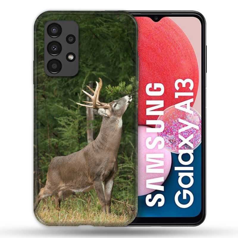 Coque Pour Samsung Galaxy A13 Chasse Cerf