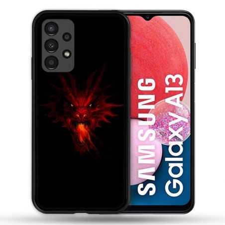 Coque Pour Samsung Galaxy A13 Fantastique Dragon Feu
