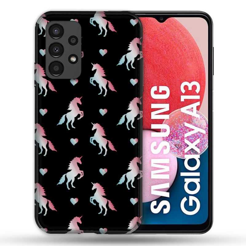 Coque Pour Samsung Galaxy A13 Fantastique Licorne Pattern