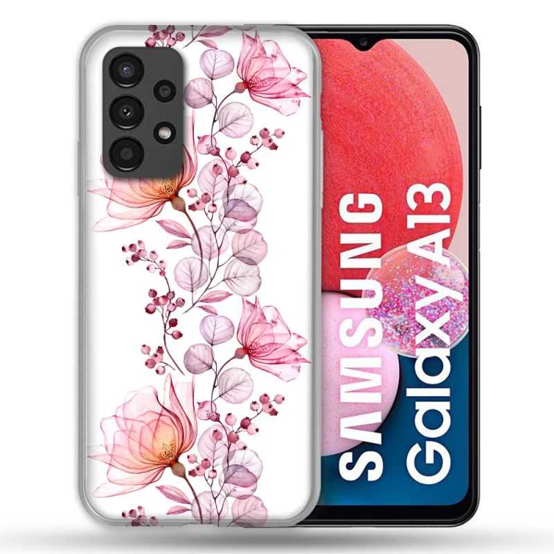 Coque Pour Samsung Galaxy A13 Fleur Eclosion