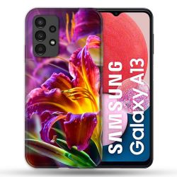 Coque Pour Samsung Galaxy A13 Fleur Lys Color