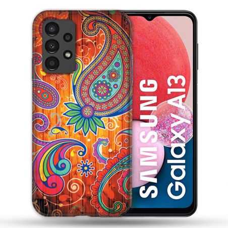 Coque Pour Samsung Galaxy A13 Fleur Psychedelic