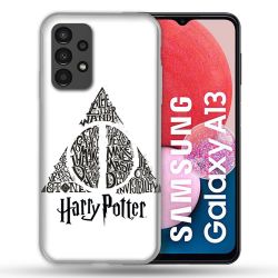 Coque Pour Samsung Galaxy A13 Harry Potter Hollows triangle Blanc