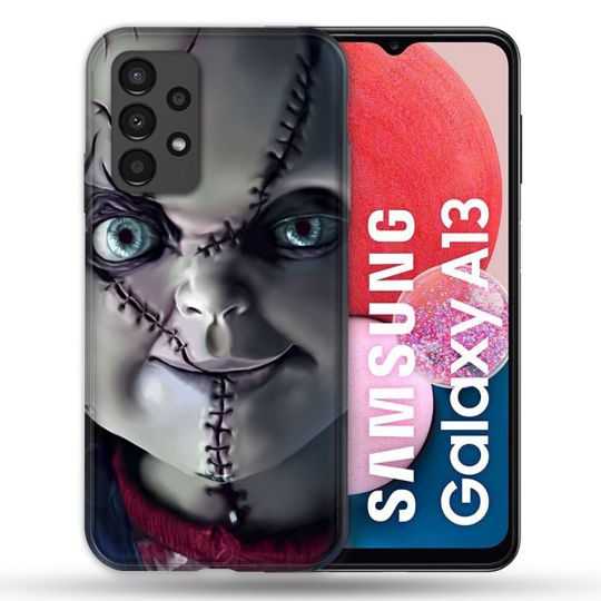 Coque Pour Samsung Galaxy A13 Horreur Chucky Cicatrice