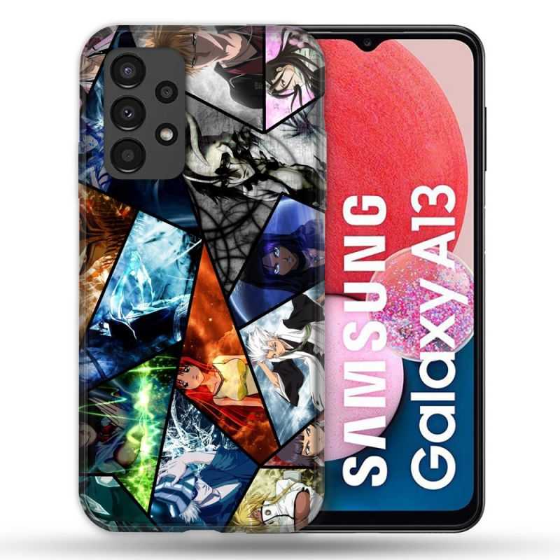 Coque Pour Samsung Galaxy A13 Manga Bleach Pele Mele