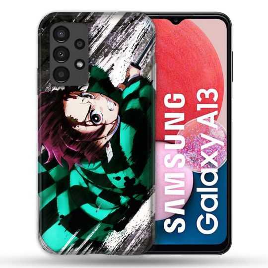 Coque Pour Samsung Galaxy A13 Manga Demon Slayer Tanjiro