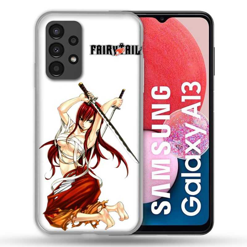 Coque Pour Samsung Galaxy A13 Manga Fairy Tail Erza