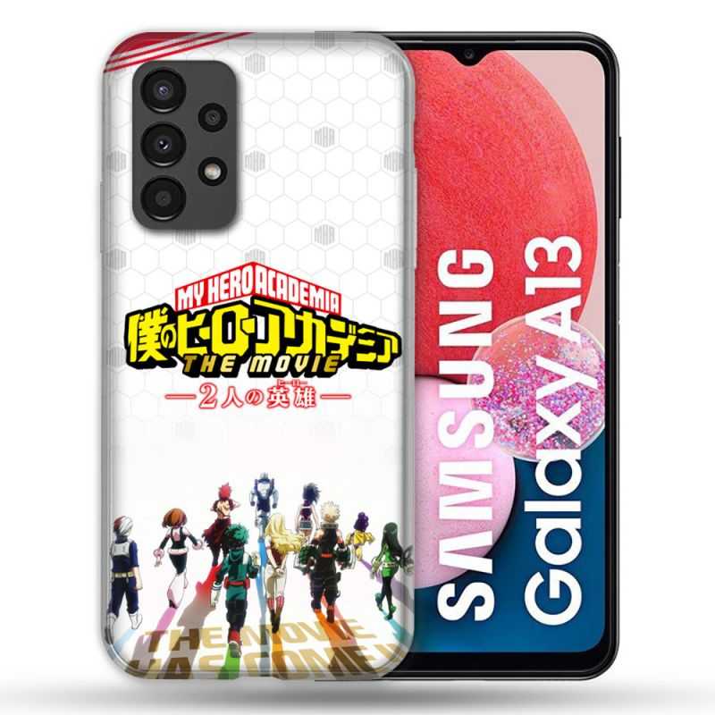 Coque Pour Samsung Galaxy A13 Manga My Hero Academia Blanc
