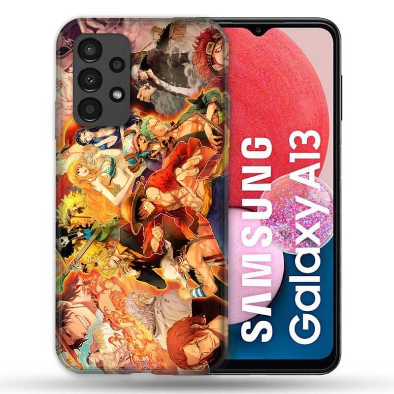 Coque Pour Samsung Galaxy A13 Manga One Piece Nakama
