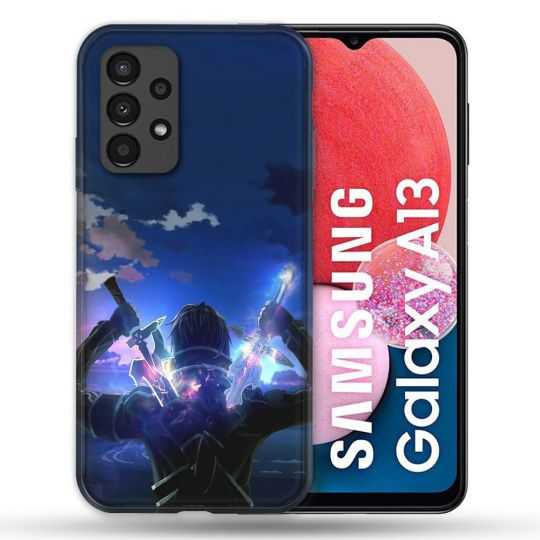 Coque Pour Samsung Galaxy A13 Manga SAO sword Art Online Epee
