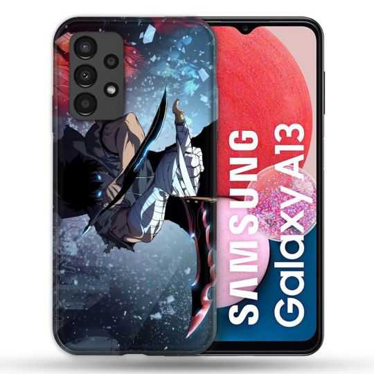 Coque Pour Samsung Galaxy A13 Manga Solo Leveling Sung Epee