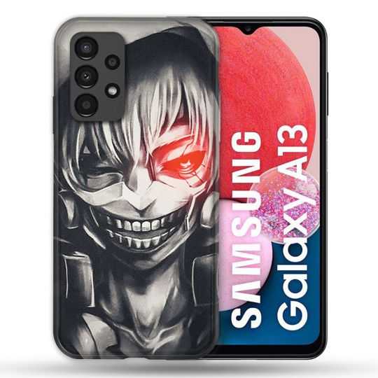 Coque Pour Samsung Galaxy A13 Manga Tokyo Ghoul Kaneki Noir