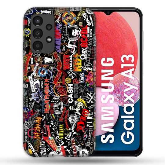 Coque Pour Samsung Galaxy A13 Musique Rock Groupe