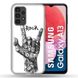 Coque Pour Samsung Galaxy A13 Musique Rock Main
