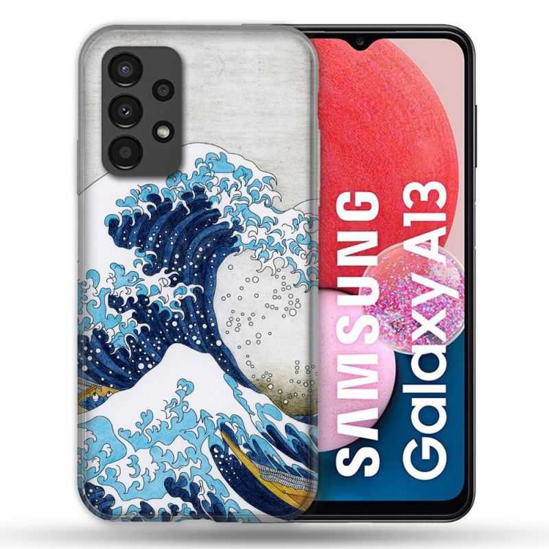 Coque Pour Samsung Galaxy A13 Peinture La Grande Vague