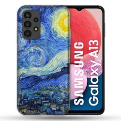 Coque Pour Samsung Galaxy A13 Peinture La nuit étoilée