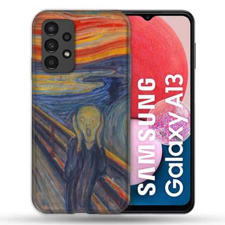Coque Pour Samsung Galaxy A13 Peinture Le Cri