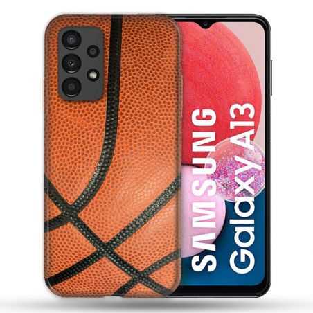 Coque Pour Samsung Galaxy A13 Sport Ballon Basket
