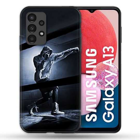Coque Pour Samsung Galaxy A13 Sport Boxe Poing