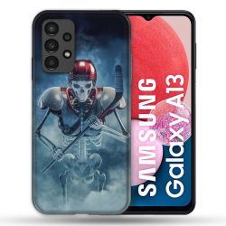 Coque Pour Samsung Galaxy A13 Sport Hockey Squelette