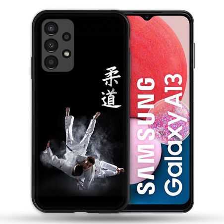 Coque Pour Samsung Galaxy A13 Sport Judo Noir