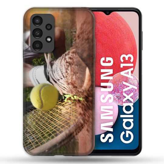 Coque Pour Samsung Galaxy A13 Sport Tennis Glissade
