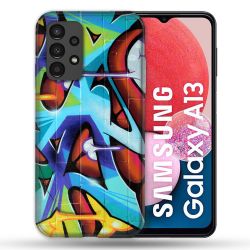 Coque Pour Samsung Galaxy A13 Street Art Graf Color