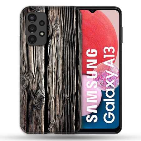 Coque Pour Samsung Galaxy A13 Texture Bois