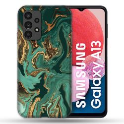 Coque Pour Samsung Galaxy A13 Texture Marbre Vert