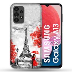 Coque Pour Samsung Galaxy A13 Voyage France Paris Rouge