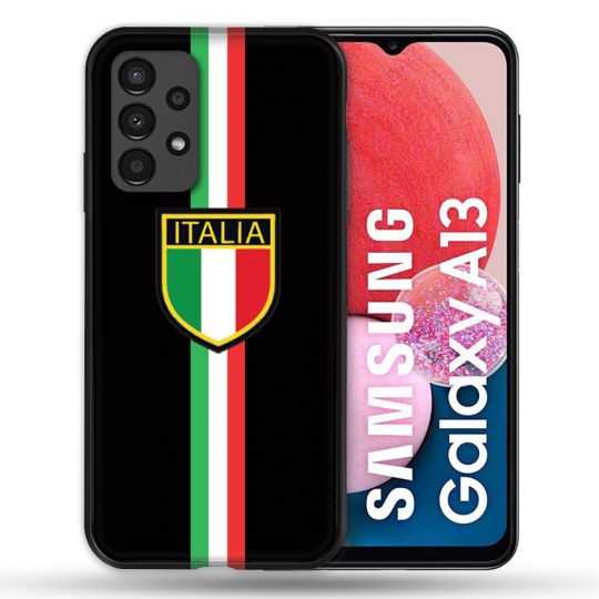 Coque Pour Samsung Galaxy A13 Voyage Italie 3 Noir