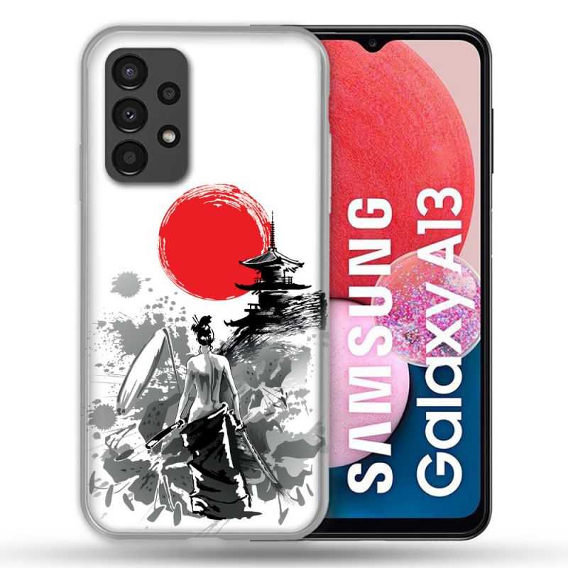 Coque Pour Samsung Galaxy A13 Voyage Japon Femme