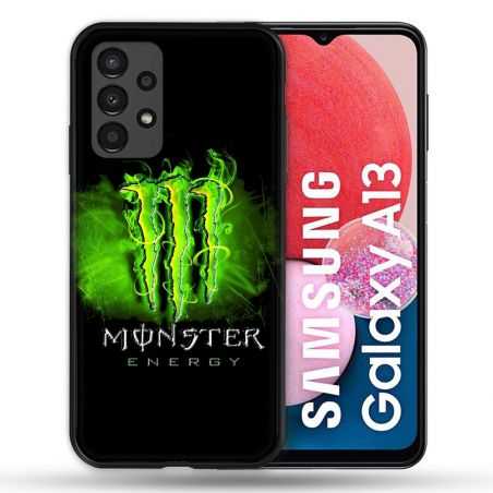 Coque Pour Samsung Galaxy A13 Monster Energy Vert