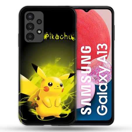 Coque Pour Samsung Galaxy A13 Pokemon Pikachu Eclair