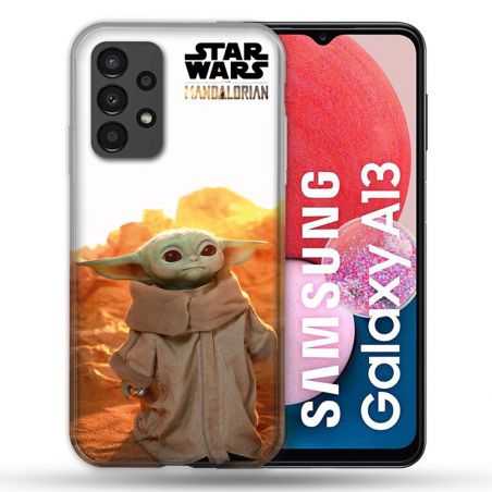 Coque Pour Samsung Galaxy A13 Star Wars - Yoda bebe soleil