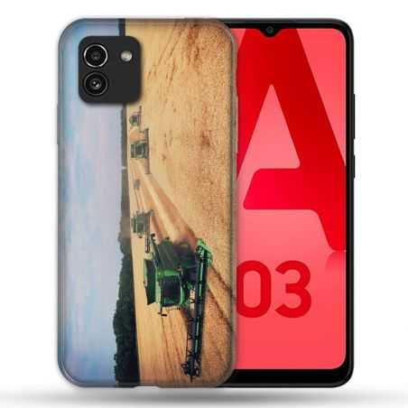 Coque Pour Samsung Galaxy A03 Agriculture Moissonneuse