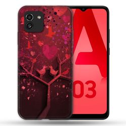 Coque Pour Samsung Galaxy A03 Amour Arbre