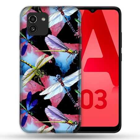 Coque Pour Samsung Galaxy A03 Animal Libellule