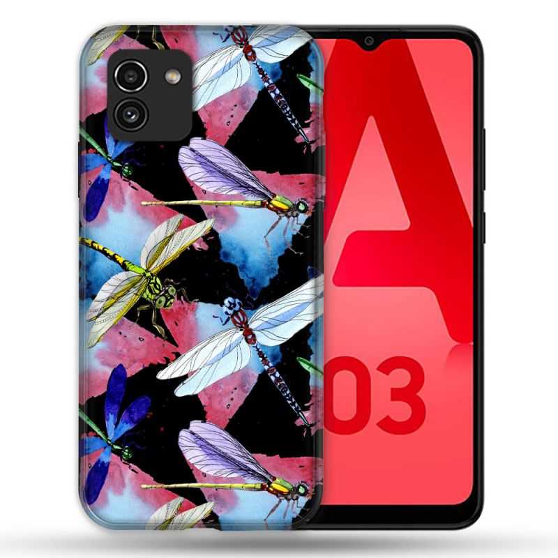 Coque Pour Samsung Galaxy A03 Animal Libellule