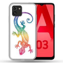 Coque Pour Samsung Galaxy A03 Animal Salamandre Color