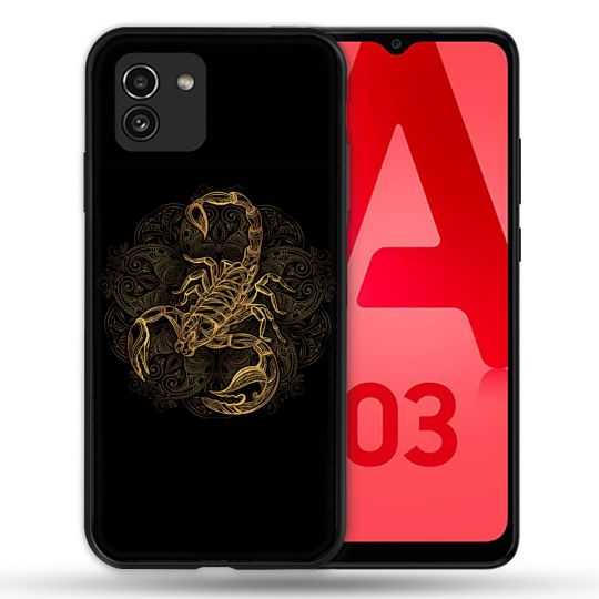 Coque Pour Samsung Galaxy A03 Animal Scorpion Fresque