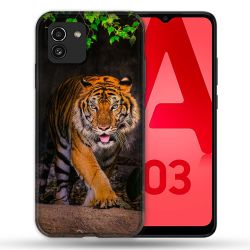 Coque Pour Samsung Galaxy A03 Animal Tigre Jungle
