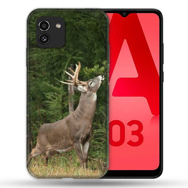 Coque Pour Samsung Galaxy A03 Chasse Cerf