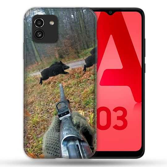 Coque Pour Samsung Galaxy A03 Chasse Vision Tir