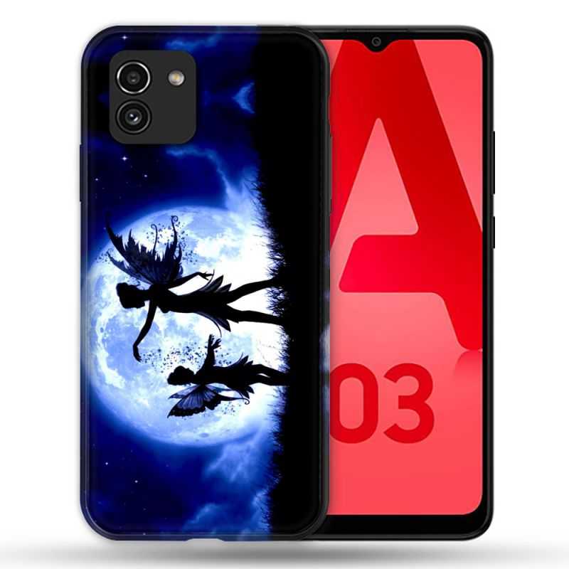 Coque Pour Samsung Galaxy A03 Fantastique Fee Lune