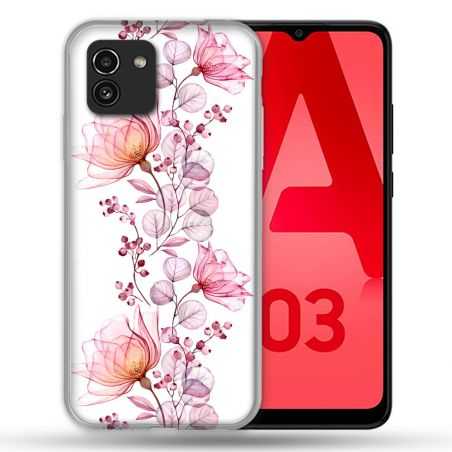 Coque Pour Samsung Galaxy A03 Fleur Eclosion