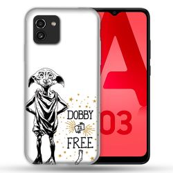 Coque Pour Samsung Galaxy A03 Harry Potter Dobby Free Blanc