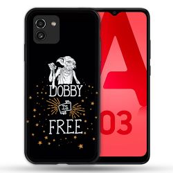 Coque Pour Samsung Galaxy A03 Harry Potter Dobby Free Noir