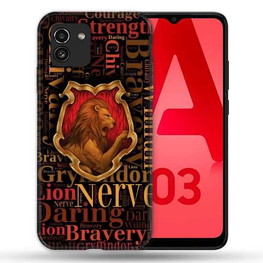 Coque Pour Samsung Galaxy A03 Harry Potter Griffondor