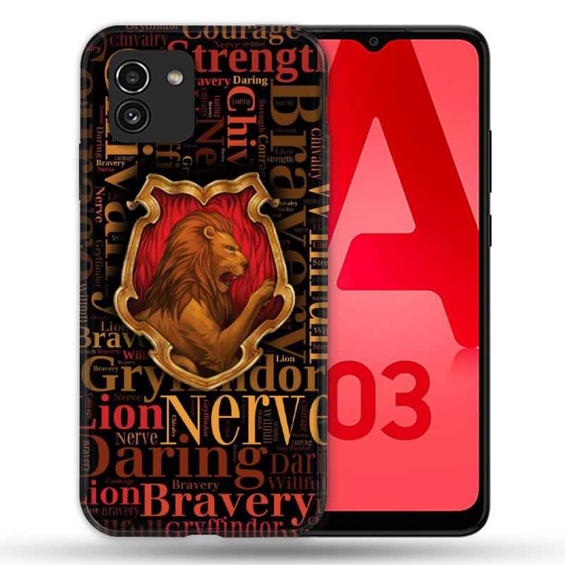 Coque Pour Samsung Galaxy A03 Harry Potter Griffondor